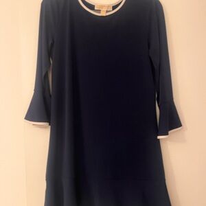 Elegant Navy Blue Dress